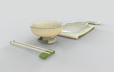 陶瓷創意之源 《怪獸來敲門》餐具設計的工業美學締造